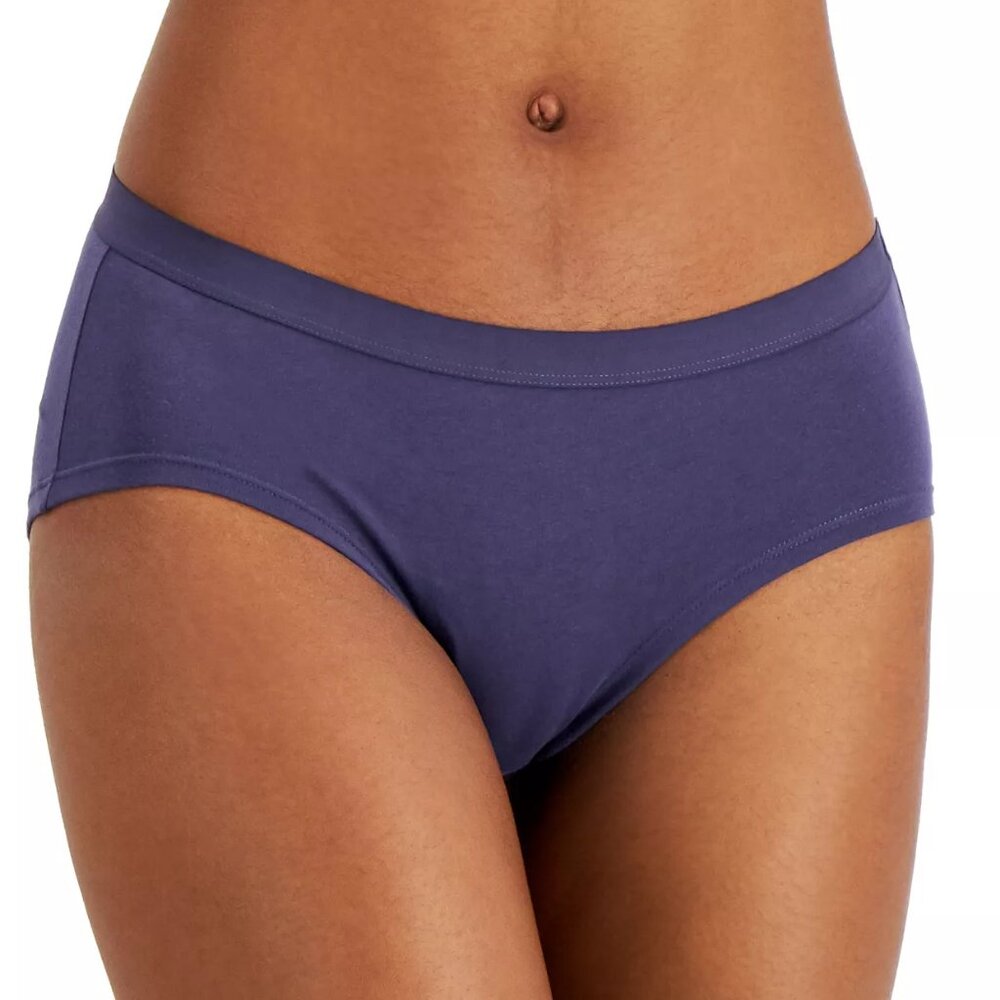 Jenni Women's Cotton Blend Hipster Panty Underwear, Nairobi Dusk Purple, 3XL